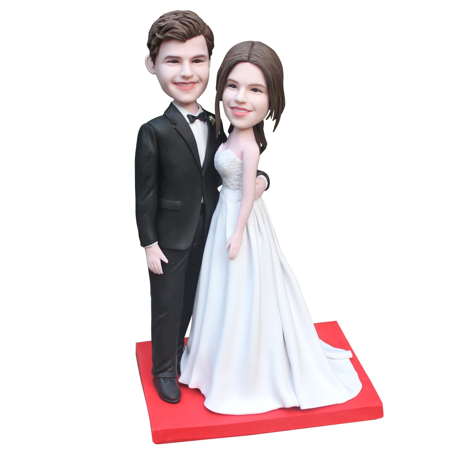 Fully customizable wedding gift bobblehead