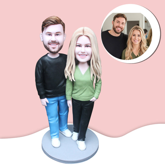 Customized bobblehead anniversary gifts, Valentine's Day personalized gifts