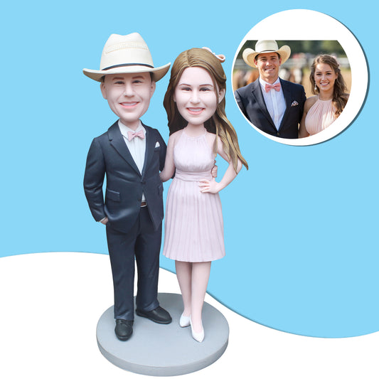 Handmade custom bobbleheads, Valentine's Day gifts, figurines
