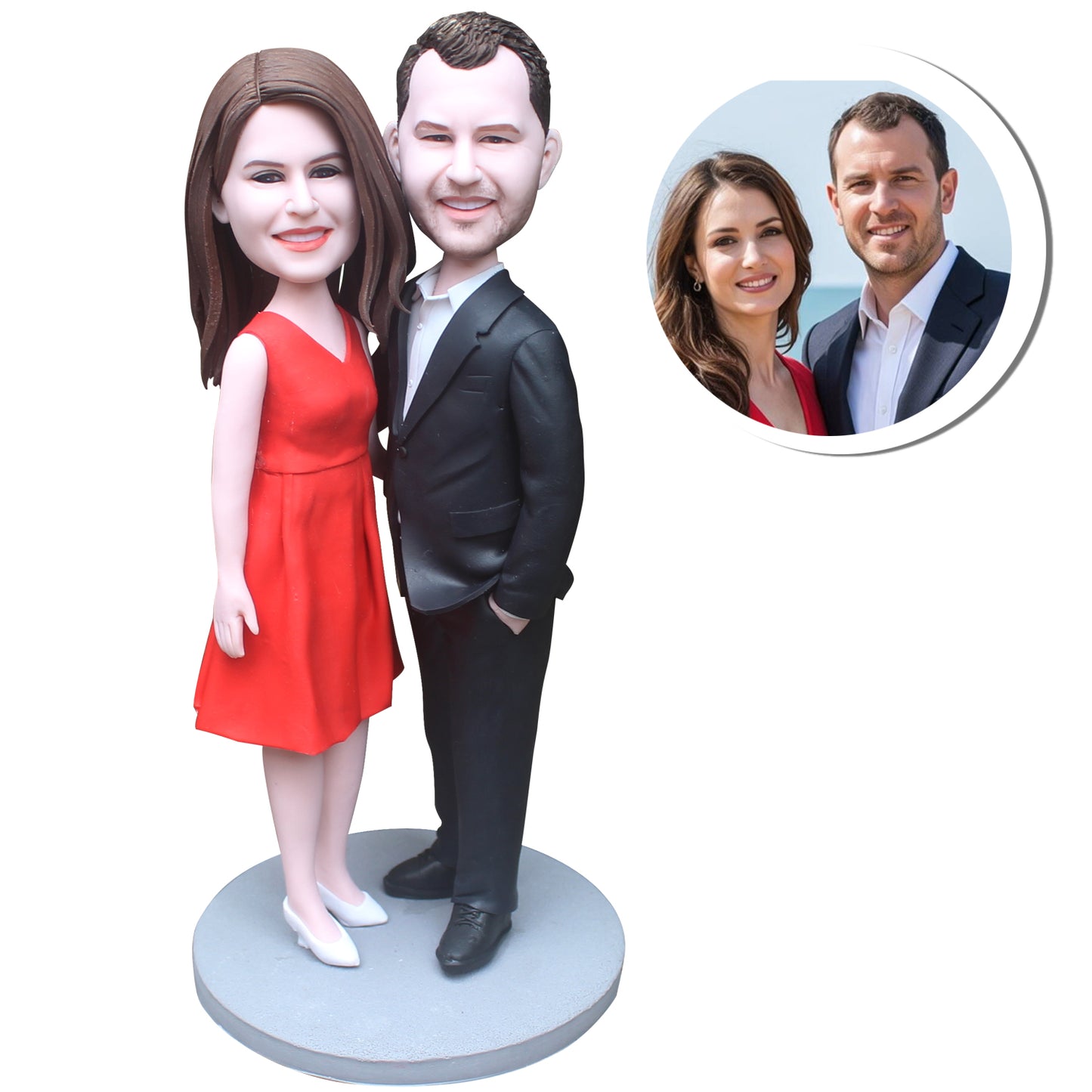 Customized bobblehead anniversary gift for Valentine's Day