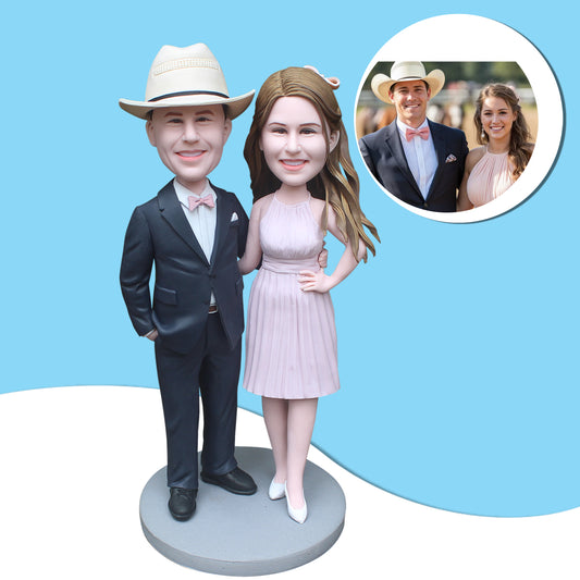 Handmade custom bobbleheads, Valentine's Day gifts, figurines