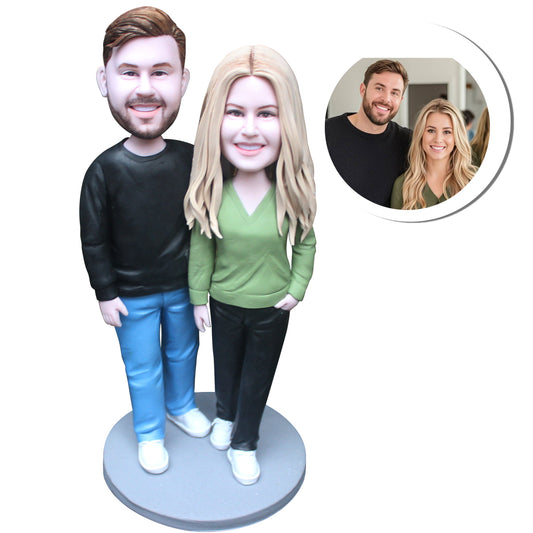 Customized bobblehead doll anniversary gifts, Valentine's Day personalized gifts