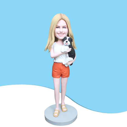 Custom bobblehead + small pet