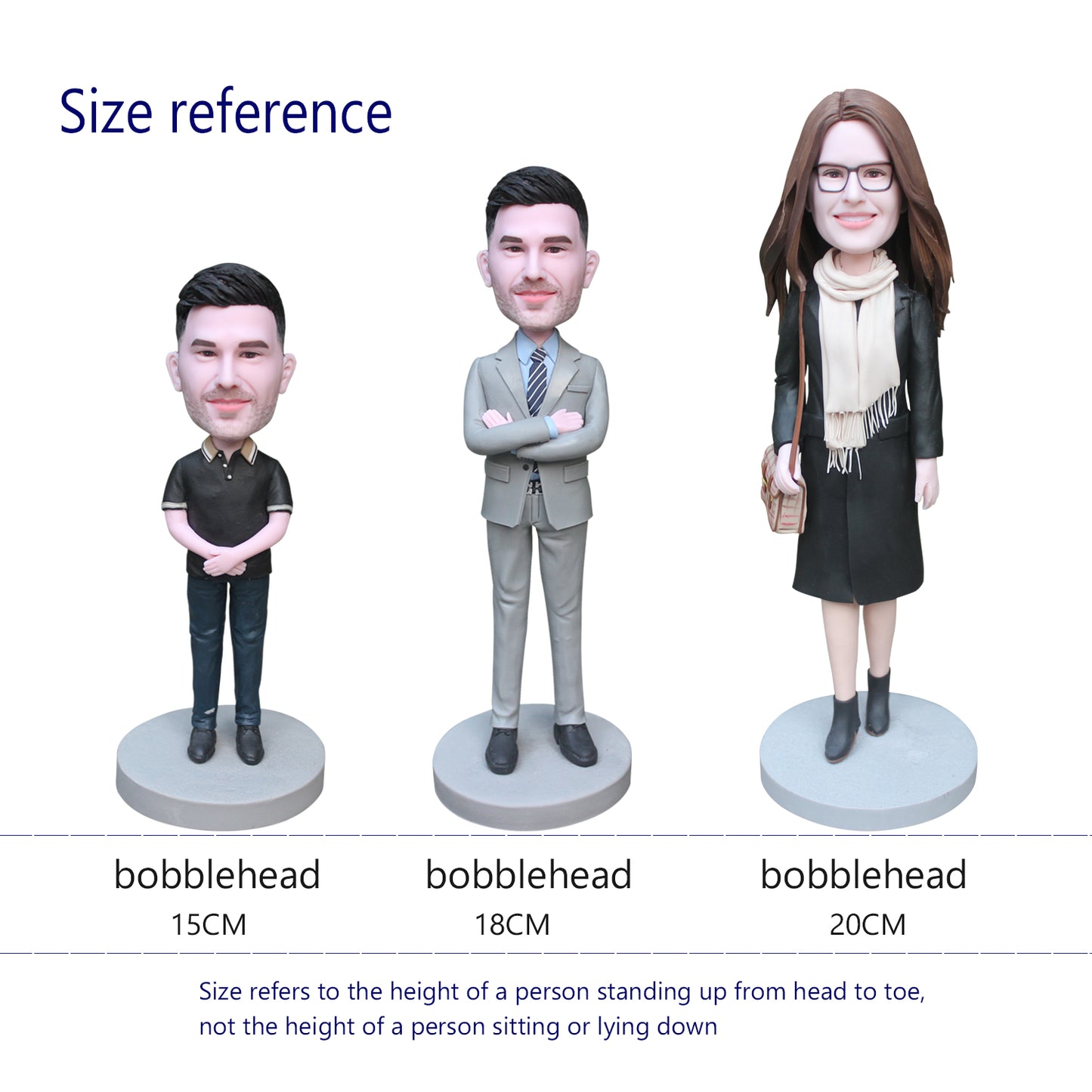 Fully customizable couple bobblehead Valentine's Day